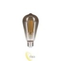 LED lemputė E27 Filament ST64 2200K 6W dūminė