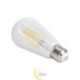 LED lemputė E27 Filament ST64 2700K 6W