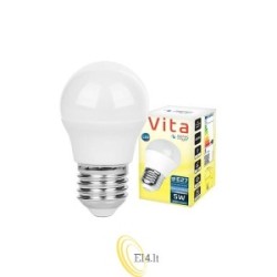 LED lemputė E27 G45 Vita 4000K 5W 2835 230V