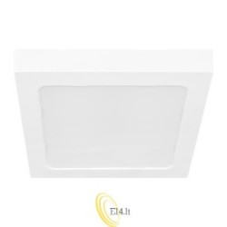 LED lubinis kvadratinis panelinis šviestuvas Bingo 18W 3CCT