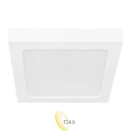 LED lubinis kvadratinis panelinis šviestuvas Bingo 18W 3CCT