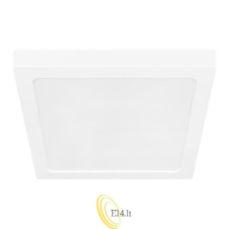 LED lubinis kvadratinis paviršinis panelis Bingo 24W 4000K