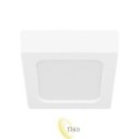 LED lubinis kvadratinis paviršinis panelis Bingo 6W 4000K