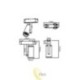LED lempa Luxo 48V 8W 4000K Ringo 36° balta