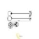 LED lempa Luxo 48V 10W 4000K Mars pakabinama juoda
