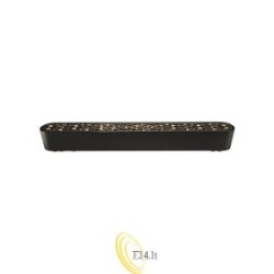 LED lempa Luxo 48V 12W 4000K Linea UGR19 juoda