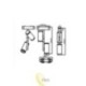 LED lempa Luxo 48V 16W 4000K Ringo 36° balta