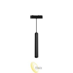 LED lempa Luxo 48V 7W 4000K 36° pakabinama juoda