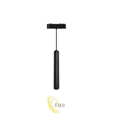 LED lempa Luxo 48V 7W 4000K 36° pakabinama juoda