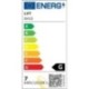LED lempa Luxo 48V 7W 4000K 36° pakabinama juoda