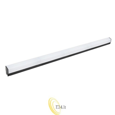 LED bėginė lempa 1 fazės Emma 120cm 50W 4000K juoda
