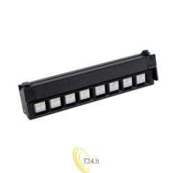 LED bėginė lempa 1 fazės Linda 30 cm 12 W 4000 K juoda