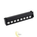 LED bėginė lempa 1 fazės Linda 30 cm 12 W 4000 K juoda