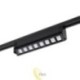 LED bėginė lempa 1 fazės Linda 30 cm 12 W 4000 K juoda