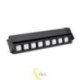 LED bėginė lempa 1 fazės Linda 30 cm 12 W 4000 K juoda