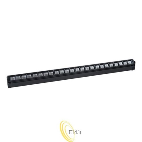 LED bėginė lempa 1 fazės Linda 90 cm 36 W 4000 K juoda