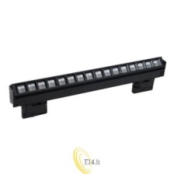 LED švieslentė 3 fazių bėgiui Sara 60cm 24W 4000K juoda