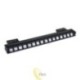 LED švieslentė 3 fazių bėgiui Sara 60cm 24W 4000K juoda