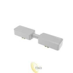 Luxo 48V jungtis su tiesiu laidu, balta