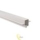 Luxo 48V bėgio profilis, įleidžiamas, 1 m, baltas