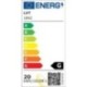 LED prožektorius 1 fazės bėgiui Piko 20W 4000K juodas