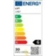 LED prožektorius 1 fazės bėgiui Piko 30W 4000K juodas