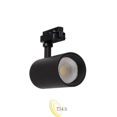 LED prožektorius 1 fazės bėgiui Pulso 20W 3CCT juodas