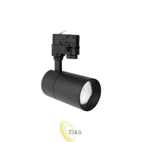 LED prožektorius 3 fazių bėgiui Pulso 10W 3CCT juodas