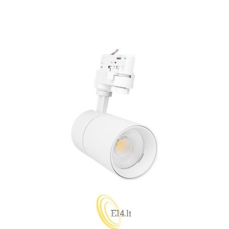 LED prožektorius 3 fazų bėgiui Pulso 20W 3CCT baltas