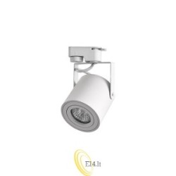 Bėginis prožektorius 1 fazės GU10 Abi 80 mm baltas
