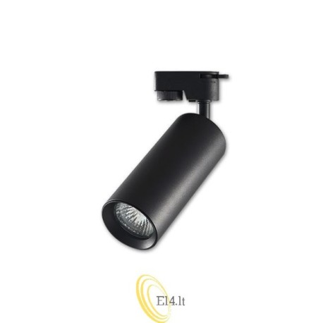 Bėginis prožektorius 1 fazės GU10 Idar 60 mm juodas