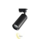 Bėginis prožektorius 1 fazės GU10 Idar 60 mm juodas