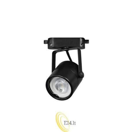 Bėginis prožektorius 1 fazės GU10 Primo 60 mm juodas