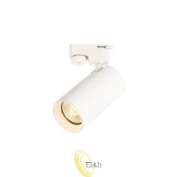 Bėginis prožektorius 1 fazės GU10 Tangi 60 mm baltas