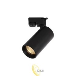 Bėginis prožektorius 1 fazės GU10 Tangi 60 mm juodas