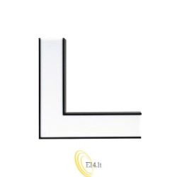 LED linijinė lempa Office jungtis L tipo 13W 4500K