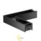 LED linijinė lempa Office jungtis L tipo 13W 4500K