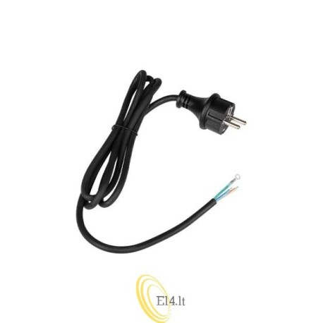 Maitinimo kabelis H05RN-F 1,5 m 3G 3x0,75 1/1