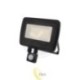 LED prožektorius SMD Linga 50W 4500K juodas PIR