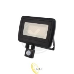 LED prožektorius SMD Linga 50W 4500K juodas PIR