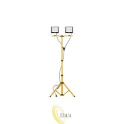 LED prožektorių rinkinys SMD Tiga2 su stovu 2x50W 4500K