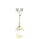 LED prožektorių rinkinys SMD Tiga2 su stovu 2x50W 4500K