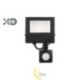 LED prožektorius SMD Mola 20W 4500K juodas PIR