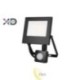 LED prožektorius SMD Mola 30W 4500K juodas PIR