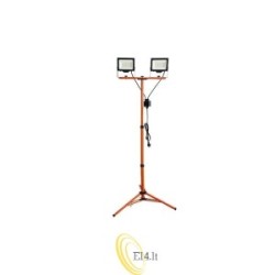 LED prožektorių rinkinys SMD Neves su stovu 2x50W