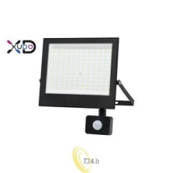 LED prožektorius SMD Mola2 100W 4500K juodas PIR