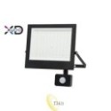 LED prožektorius SMD Mola2 100W 4500K juodas PIR