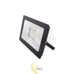 LED prožektorius SMD Vega 50W 4500K juodas
