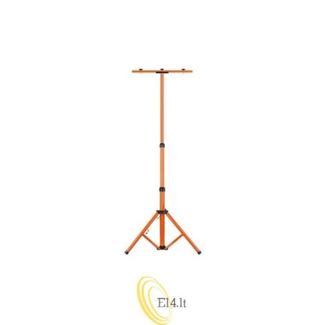 Stovas Classic prožektoriui 1,6 m dvigubas oranžinis