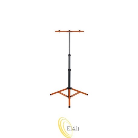 Stovas Classic prožektoriui 1,6 m oranžinis-pilkas